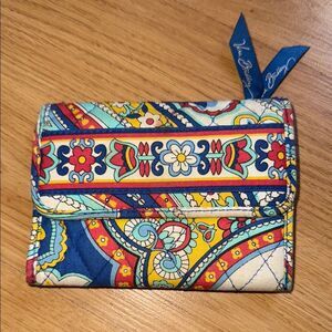 Vera Bradley Blue and Red Quilted Wallets